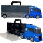 Sunkvežimio-transporterio rinkinys su gaisrinės automobiliai
