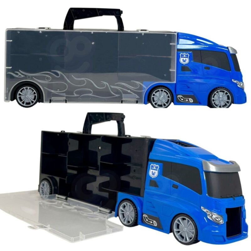 Sunkvežimio-transporterio rinkinys su gaisrinės automobiliai