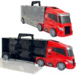 Sunkvežimio-transporterio rinkinys su gaisrinės automobiliai