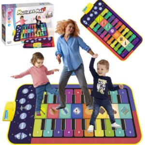 XXL interaktyvus šokių kilimėlis vaikams – Woopie