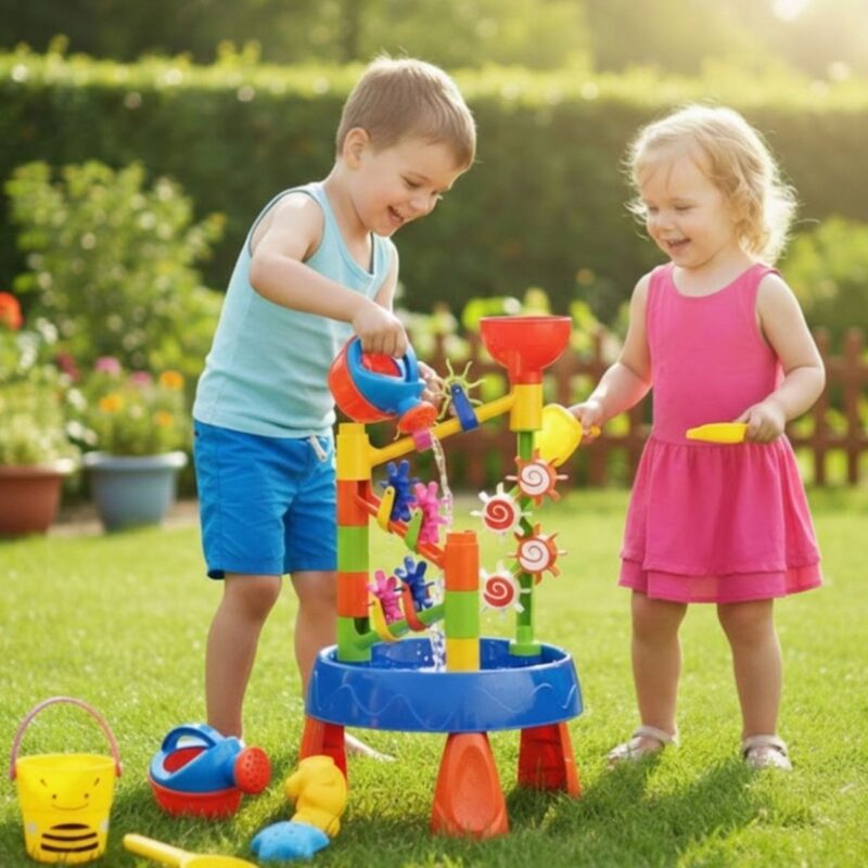 Žaislinis veiklos stalas vaikams nuo 3 metų 2 in 1 – Woopie