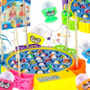 Žuvyčių žvejybos žaidimas su garso efektais vaikams