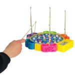 Žuvyčių žvejybos žaidimas su garso efektais vaikams