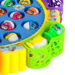 Žuvyčių žvejybos žaidimas su garso efektais vaikams