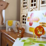 Kūrybinis 3D origami gyvūnų rinkinys vaikams (10 vnt.)