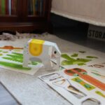 Kūrybinis 3D origami gyvūnų rinkinys vaikams (10 vnt.)