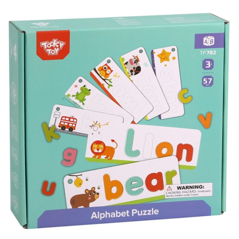 Montessori abėcėlės mokymosi rinkinys vaikams (57 det.)