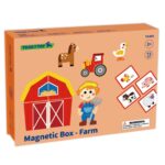 Magnetinė dėlionė Ūkis vaikams – Tooky Toy (73 vnt.)