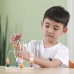 Montessori ergoterapinis medinis labirintas vaikams