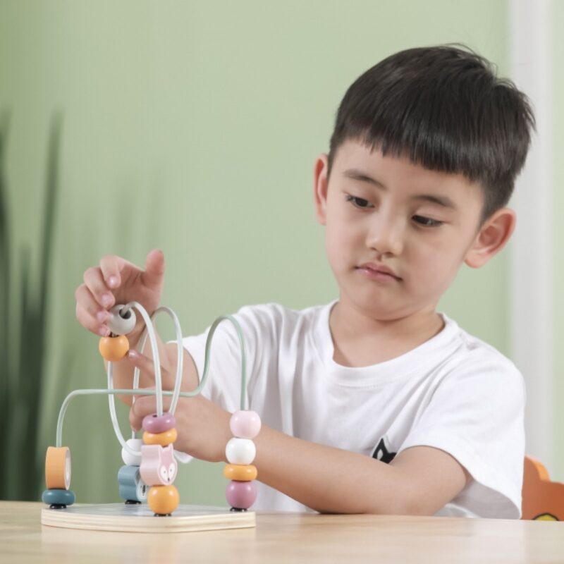 Montessori ergoterapinis medinis labirintas vaikams