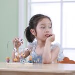 Montessori ergoterapinis medinis labirintas vaikams