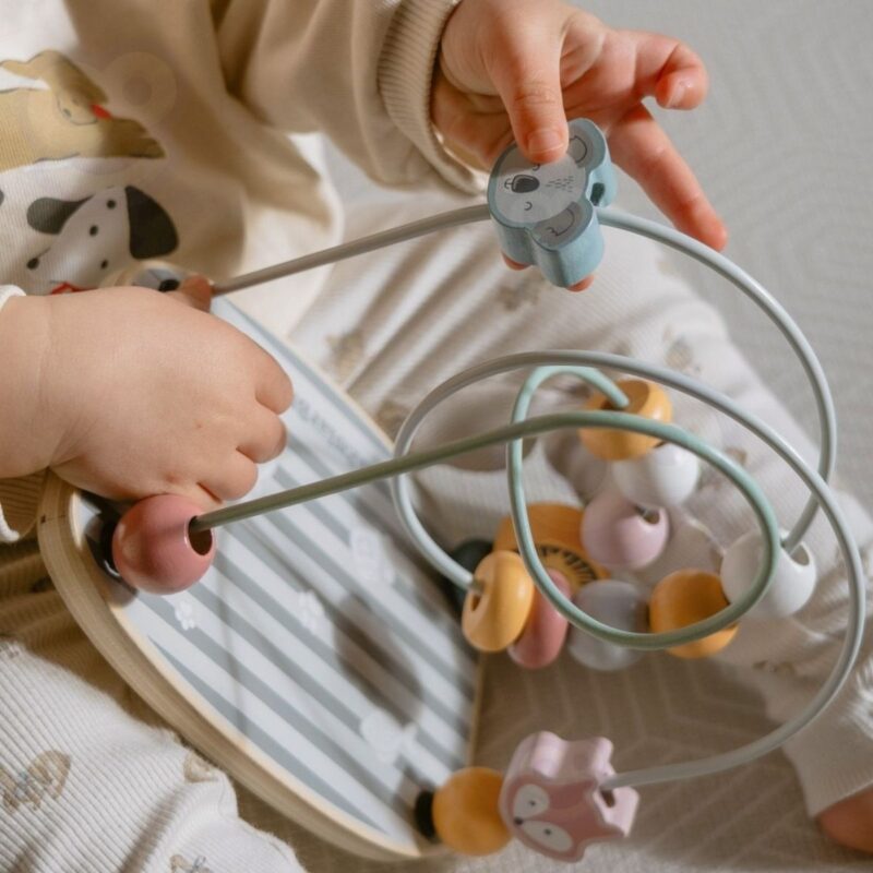 Montessori ergoterapinis medinis labirintas vaikams