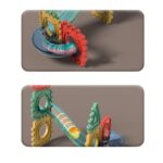 Woopie 3D konstruktorius su kamuoliukų trasa (128 det.)