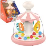 Besisukanti kamuoliukų karuselė kūdikiams – Woopie Baby