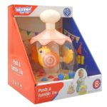 Besisukanti kamuoliukų karuselė kūdikiams – Woopie Baby