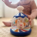 Besisukanti karuselė kūdikiams "Arkliukai" – Woopie Baby