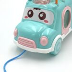 Muzikinis formų rūšiavimo autobusas su ksilofonu vaikams