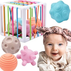 Sensorinis rūšiavimo kubas vaikams – Woopie Baby