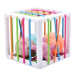 Sensorinis rūšiavimo kubas vaikams – Woopie Baby