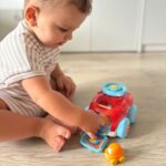 Žaislinis automobilių paleidimo rinkinys vaikams nuo 18 mėn.