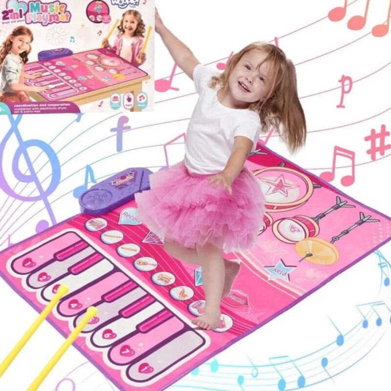 Didelis muzikinis kilimėlis vaikams – Woopie