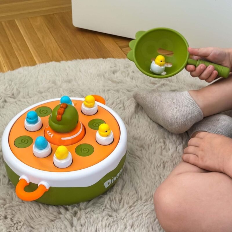 Dinozaurų gaudymo žaidimas vaikams 4in1 su garsais – Woopie