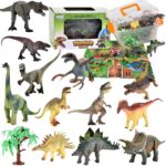 Dinozaurų rinkinys vaikams nuo 3 metų su kilimėliu (23 vnt.) Dinozaurų rinkinys vaikams nuo 3 metų su kilimėliu (23 vnt.)