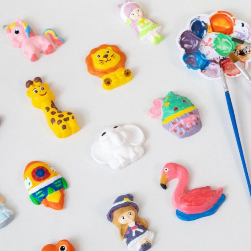 DIY kūrybinis rinkinys su gipso figūrėlėmis vaikams – Woopie
