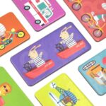 Domino žaidimas vaikams „Transportas ir gyvūnai“ – Woopie