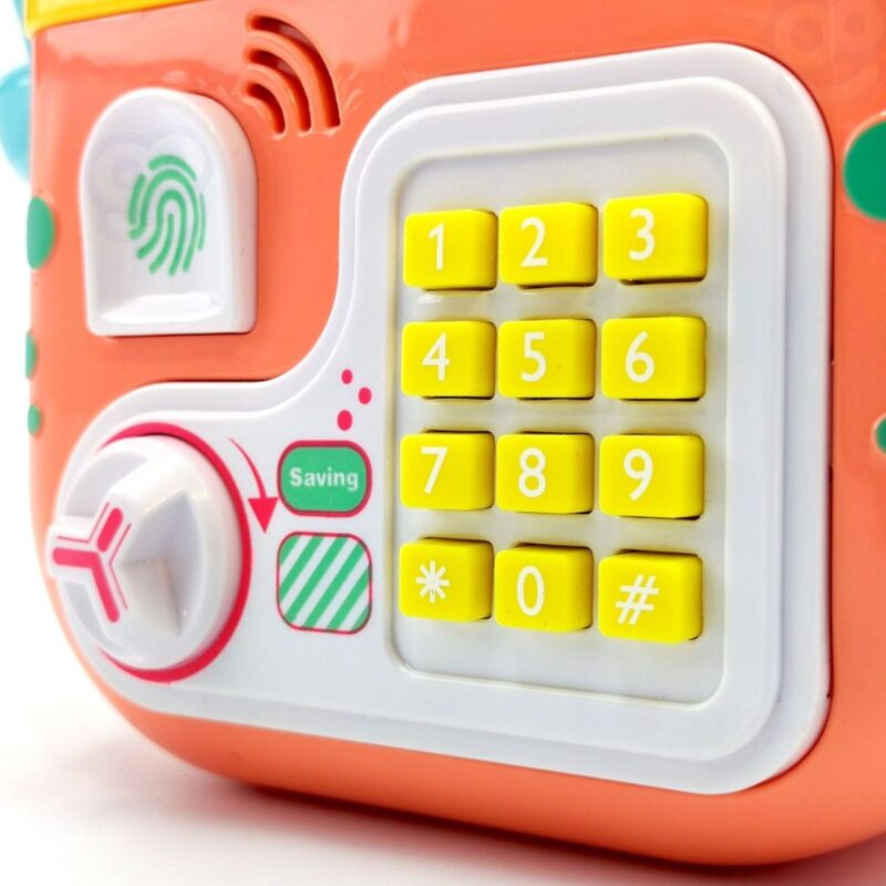 Elektroninė taupyklė su PIN kodu vaikams „Krabas“ – Woopie