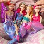 Lėlių rinkinys vaikams nuo 3 metų „Princesės“ (4 vnt.)