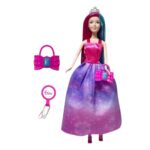 Lėlių rinkinys vaikams nuo 3 metų „Princesės“ (4 vnt.)