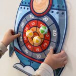Taiklumo žaidimas su kamuoliukais vaikams "Raketa" – Woopie