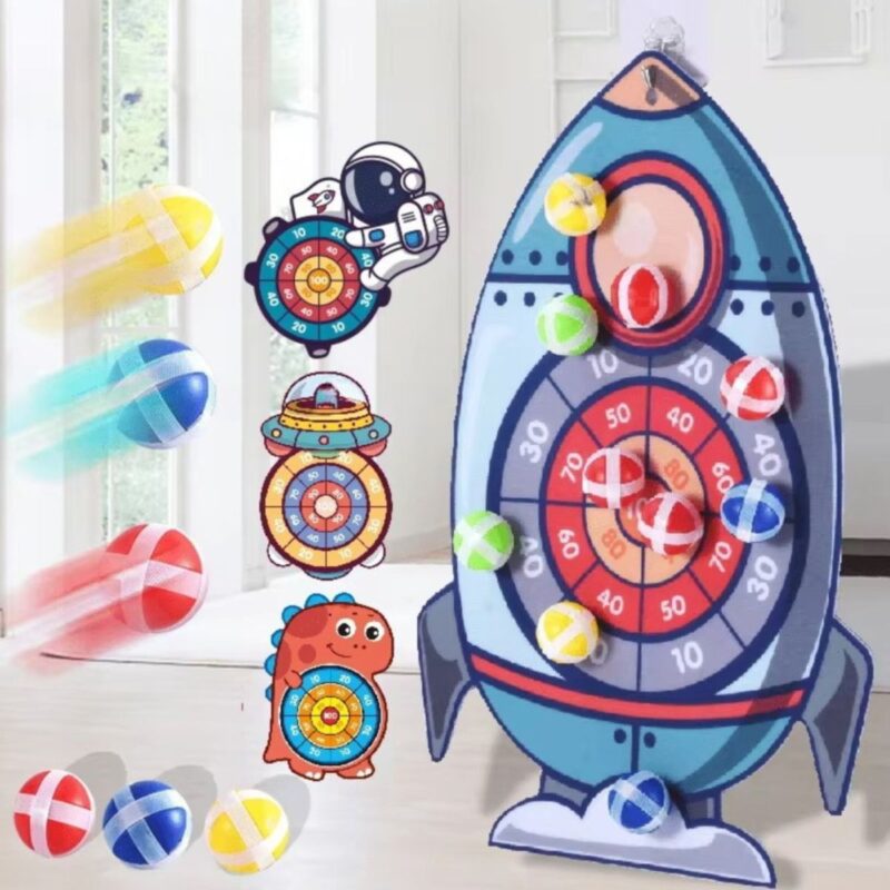Taiklumo žaidimas su kamuoliukais vaikams "Raketa" – Woopie