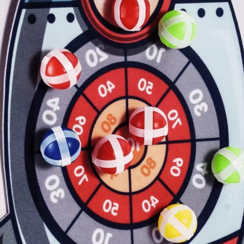 Taiklumo žaidimas su kamuoliukais vaikams "Raketa" – Woopie