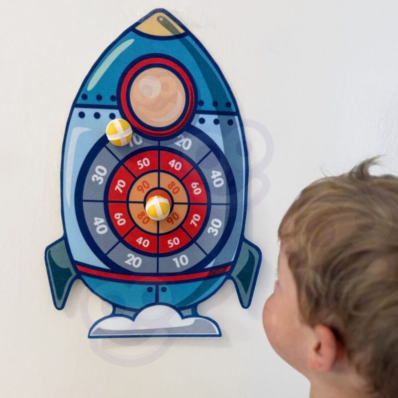 Taiklumo žaidimas su kamuoliukais vaikams "Raketa" – Woopie