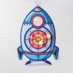 Taiklumo žaidimas su kamuoliukais vaikams "Raketa" – Woopie