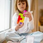 Magnetinė kubo dėlionė su kortelėmis vaikams – Woopie