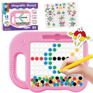 Magnetinė lenta vaikams "Dramblys", rožinė – Woopie