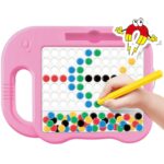Magnetinė lenta vaikams "Dramblys", rožinė – Woopie