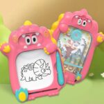 Magnetinė piešimo lenta 2in1 vaikams su žaidimu – Woopie