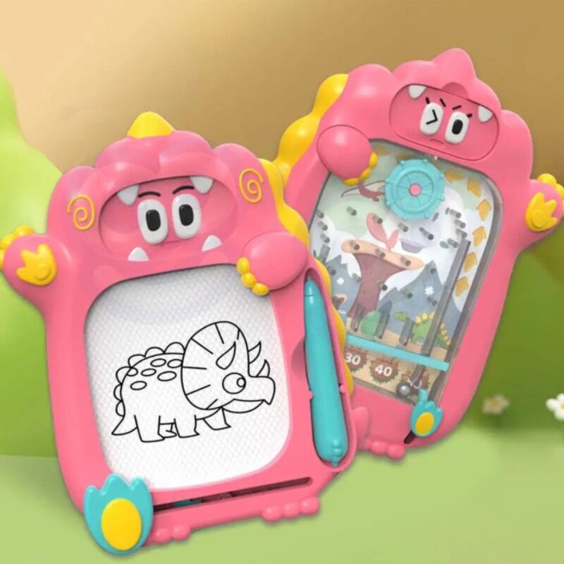 Magnetinė piešimo lenta 2in1 vaikams su žaidimu – Woopie