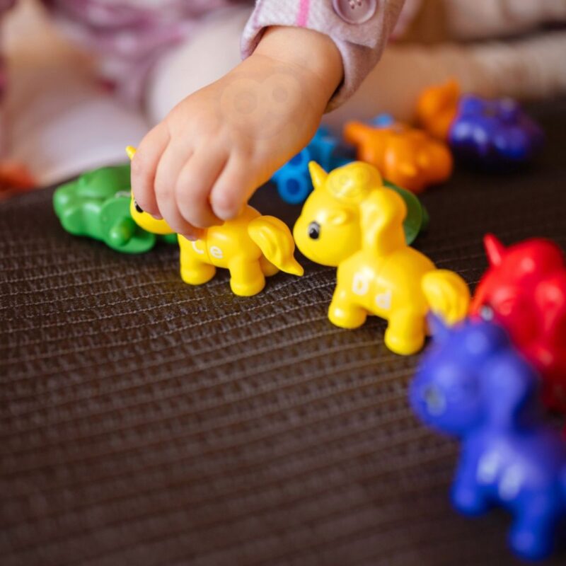 Montessori edukacinis vienaragių rinkinys vaikams (13 det.)
