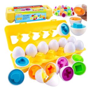 Montessori dėlionė nuo 3 metų „Formos ir spalvos“ – Woopie