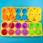 Montessori dėlionė nuo 3 metų „Formos ir spalvos“ – Woopie