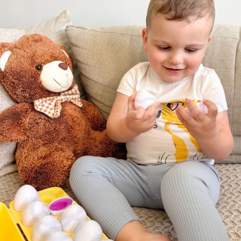 Montessori dėlionė nuo 3 metų „Formos ir spalvos“ – Woopie