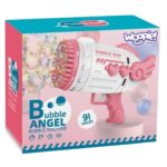 Muilo burbulų pistoletas vaikams, rožinis – Woopie
