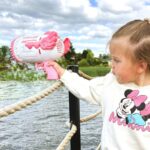 Muilo burbulų pistoletas vaikams, rožinis – Woopie
