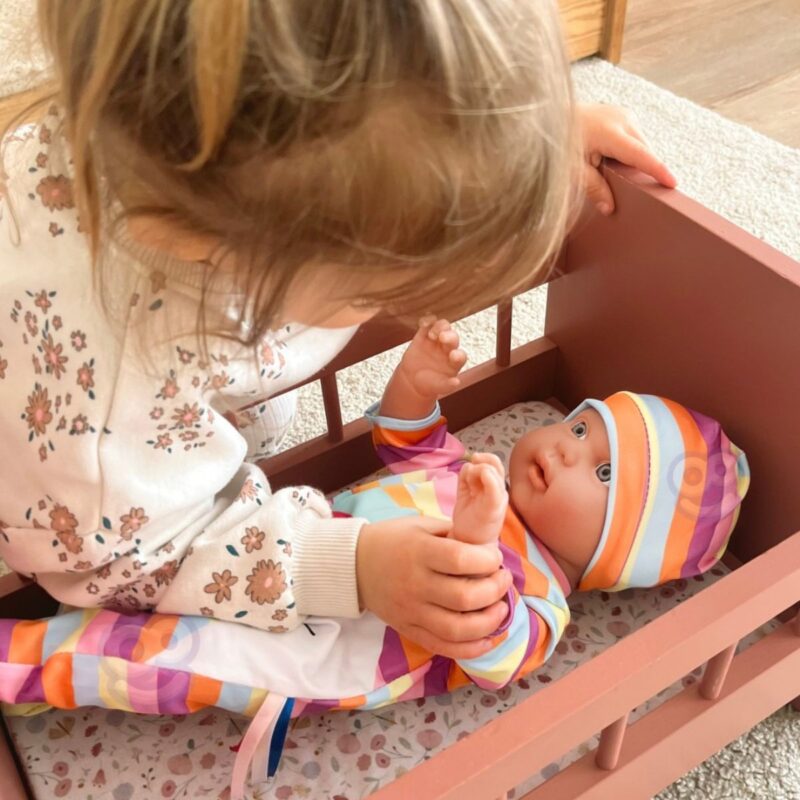 Lėlės drabužių rinkinys Vienaragis 43–46 cm – Woopie Royal
