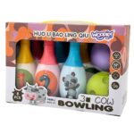 Vaikiškas boulingo rinkinys „Gyvūnai ir skaičiai“ – Woopie